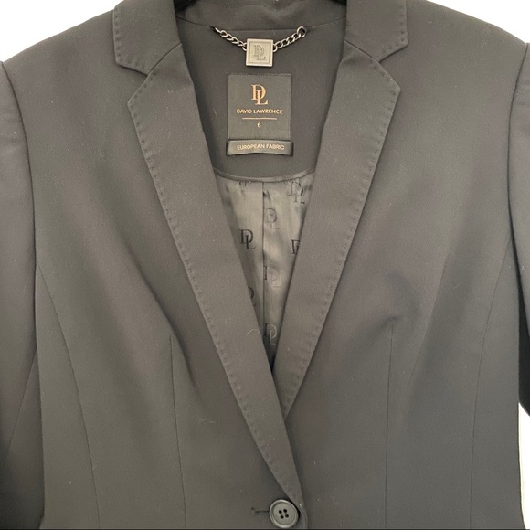 DAVID LAWRENCE 2 Piece Suit - Jacket & Pants - Sz 6 - Picture 14 of 16